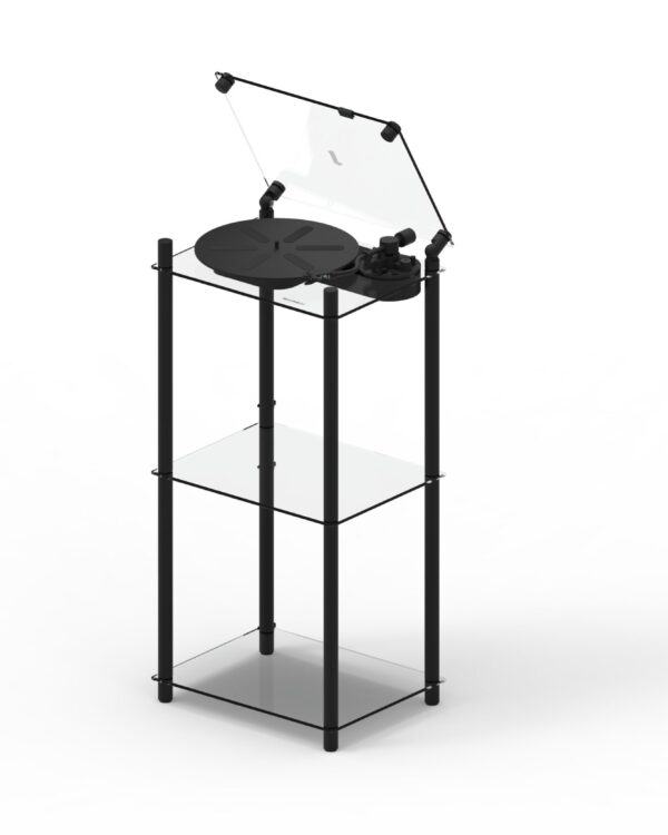 Transparent Turntable Stand